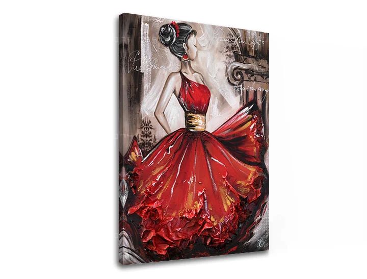 Obraz na plátne TANEČNICA  Zľava 60 % 75x60 cm