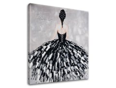 Obraz na plátne ŽENA  Zľava 60 % 40x40 cm