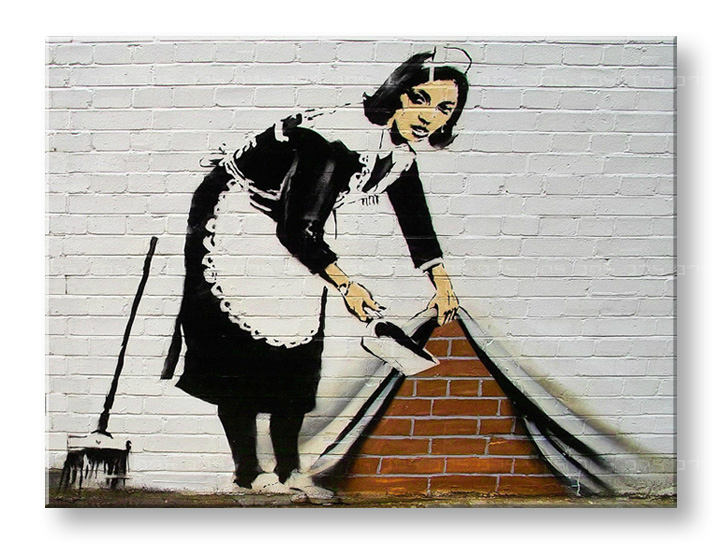 Obraz na plátne Street ART – Banksy