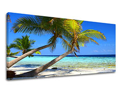 Obraz na stenu PANORÁMA PLÁŽ  Zľava 60 % 70x140 cm