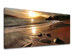 Obraz na stenu PANORÁMA ZÁPAD SLNKA 50x100 cm