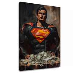Obraz Superman: Muž peňazí | Akrylové detaily