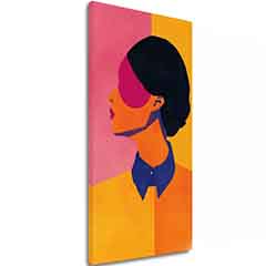 Obraz Vibrant Silhouette | Talianske plátno