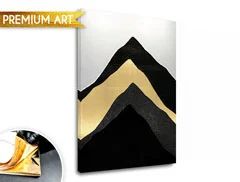 Obrazy na plátne - PREMIUM ART – Abstrakt Hory Zľava 30 % 50x80 cm