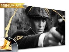 Obrazy na plátne - PREMIUM ART – Peaky Blinders Thomas Shelby Zľava 30 % 90x50 cm