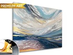 Obrazy na plátne - PREMIUM ART – V oblakoch Zľava 30 % 80x60 cm