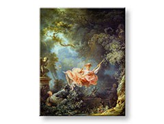 Obraz na plátne HOJDAČKA – Jean-Honoré Fragonard