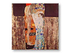 Obraz na plátne TRI OBDOBIA ŽIVOTA ŽENY – Gustav Klimt 