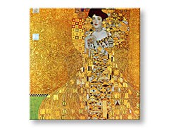 Obraz na plátne PORTRÉT ADELY BLOCH-BAUER – Gustav Klimt 