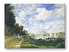 Obraz na plátne ARGENTEUIL – Claude Monet     
