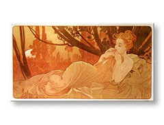 Obraz na plátne SÚMRAK – Alfons Mucha