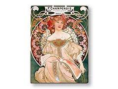 Obraz na plátne F. CHAMPENOIS IMPRIMEUR-ÉDITEUR – Alfons Mucha