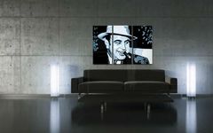 Ručne maľovaný POP Art obraz AL CAPONE | rôzne veľkosti