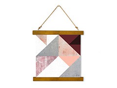 Závesné plátno na stenu Geometric Spirit / Dan Johannson 